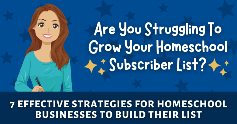 Sign up for the Homeschool Business Builders newsletter!